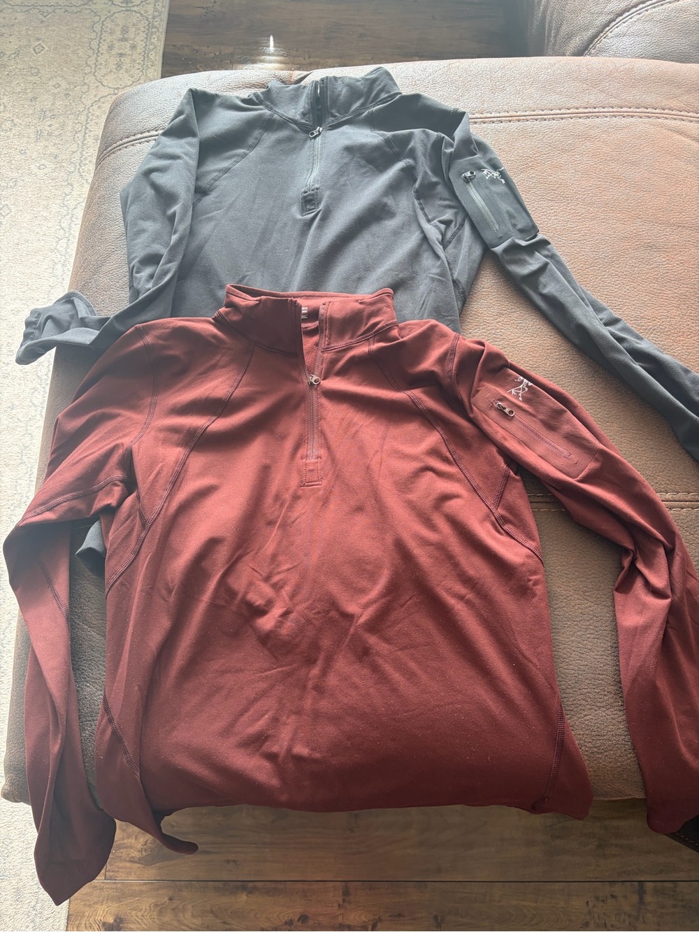 Women’s arcteryx Rho light quarter zips